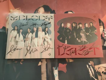 Сингл с 3-го альбома EVERGLOW LAST MELODY с автографом + фотокнига K-POP Collection 202110