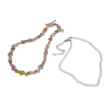 Ожерелье из бисера, костюмированное платье, Изысканная бижутерия, ожерелье с подвеской, Эффектное ожерелье для женщин, подарок для девочек на годовщину