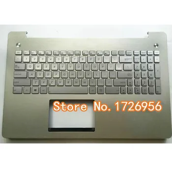 Оригинал для клавиатуры ASUS N550 N550JV N550J N550X с подставкой для рук Версия для США серебристого цвета