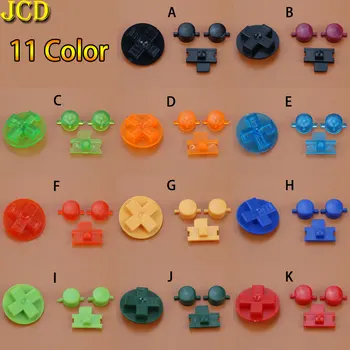 JCD 1 комплект многоцветных кнопок, замена Gameboy Classic для GB DMG, кнопки A B, кнопка D-pad