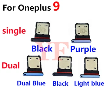 Лоток для SIM-карт для Oneplus 9 8 Pro 9R 8T 1+8 1+ 8T 1 + 9 Pro 1 + 9R Слот для лотка для SIM-карт, гнездо адаптера